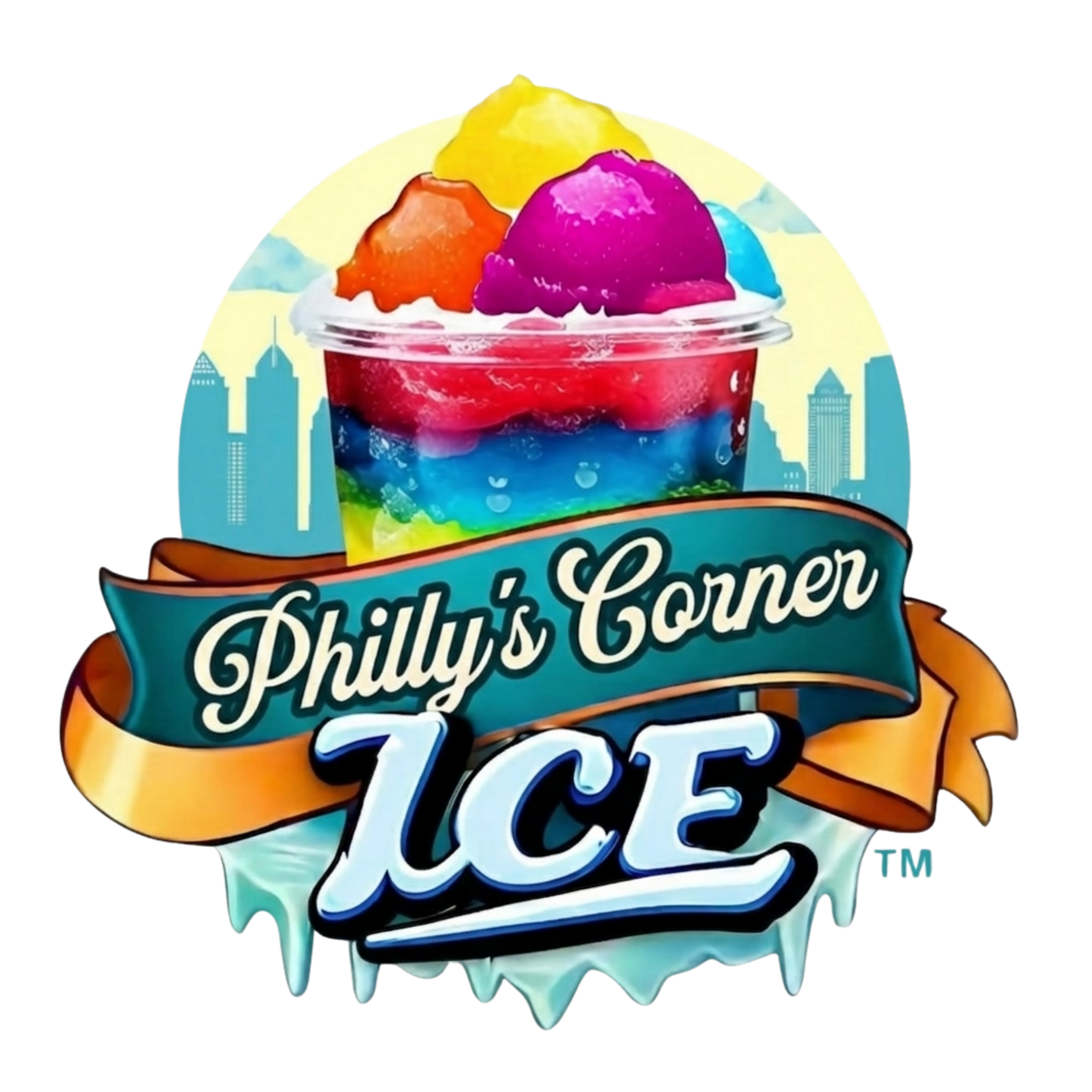 Philly's Corner Ice logo